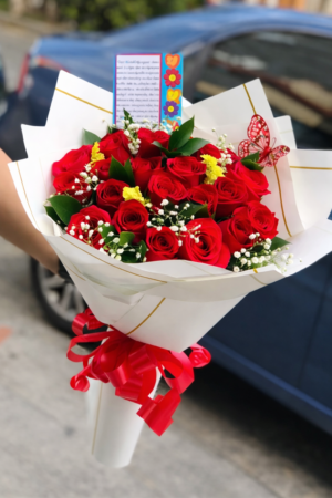 Bouquet amor x 24 rosas R11